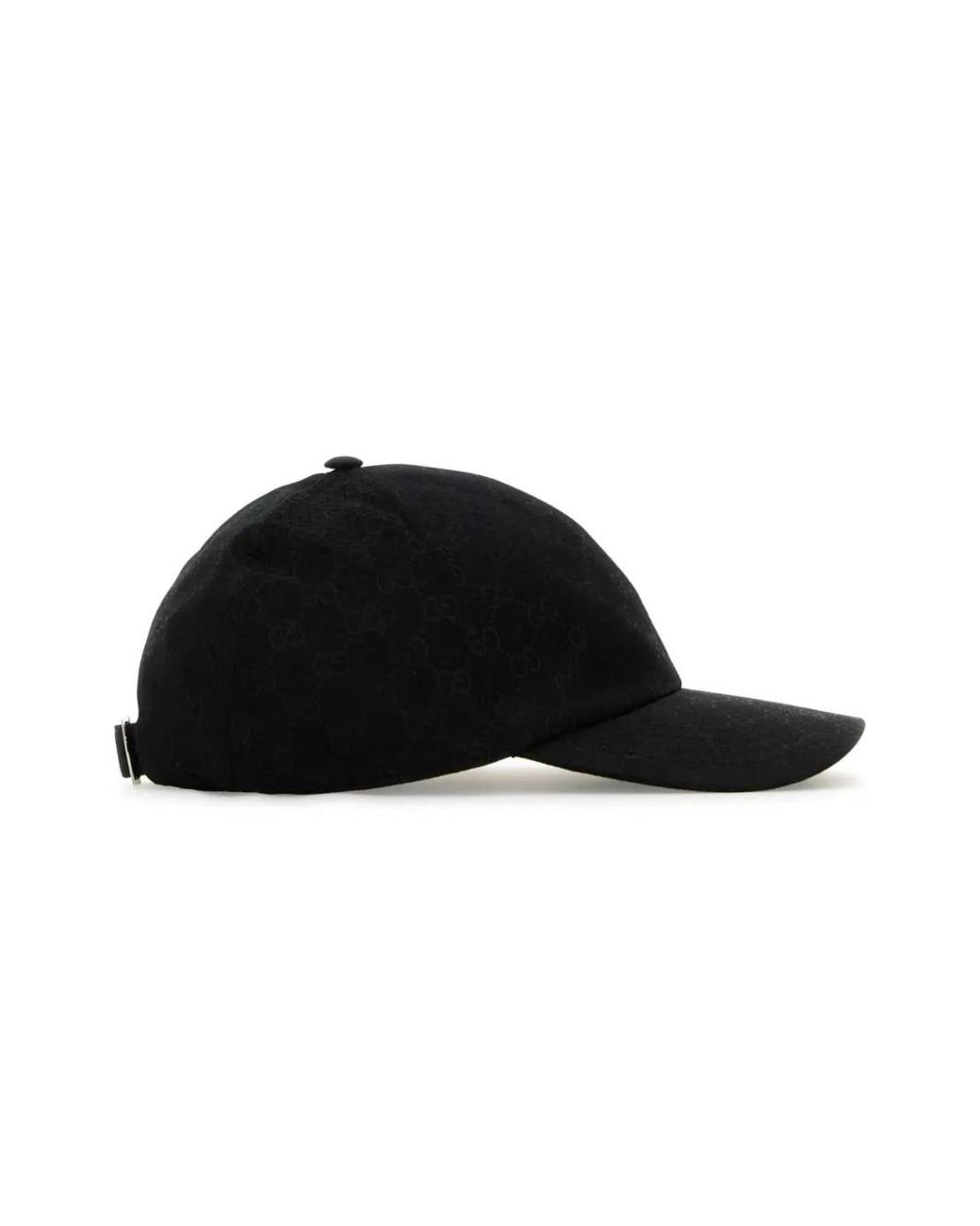 Gucci Black Ripstop Baseball Hat