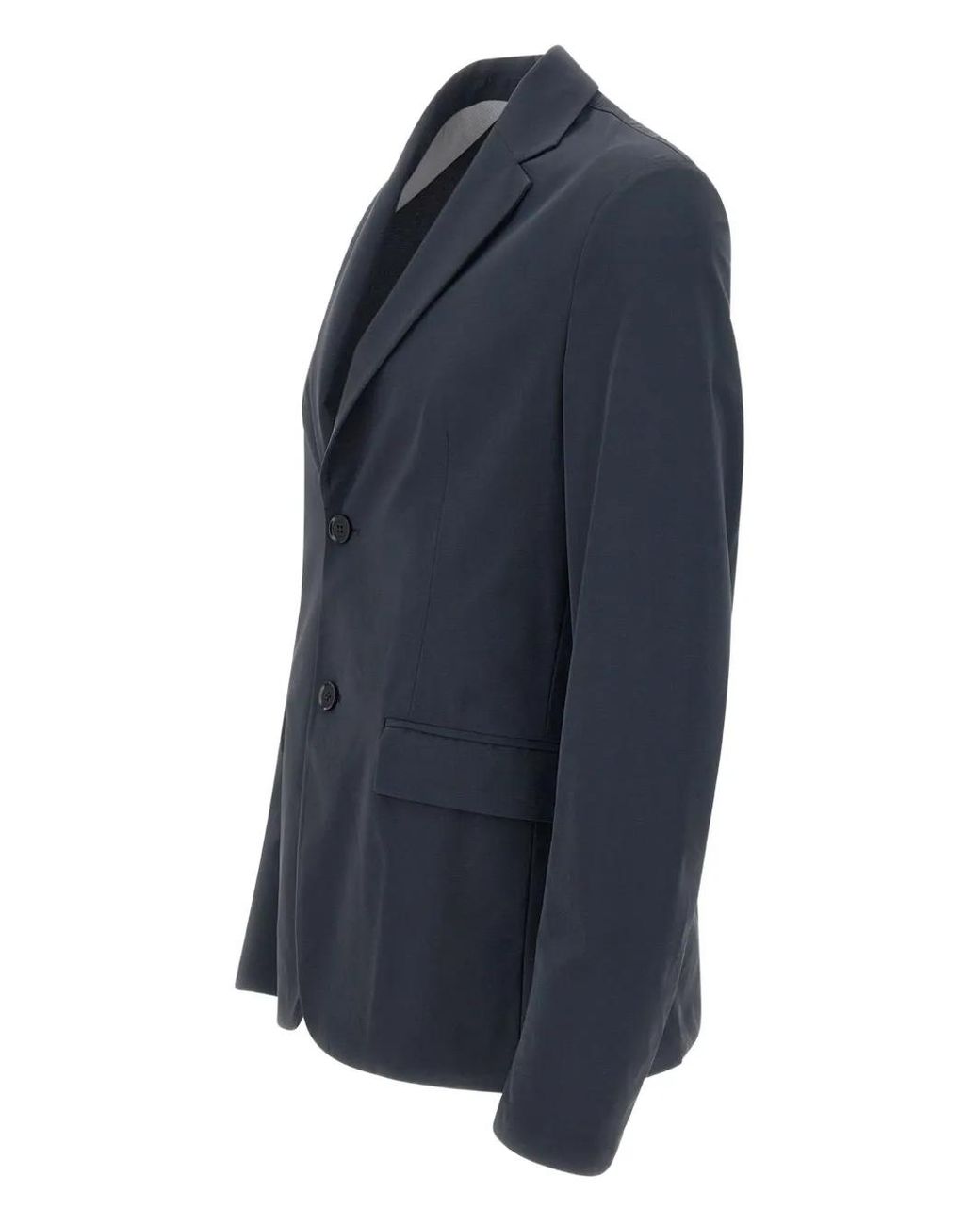 DUNO Blue Single-Breasted Blazer for men
