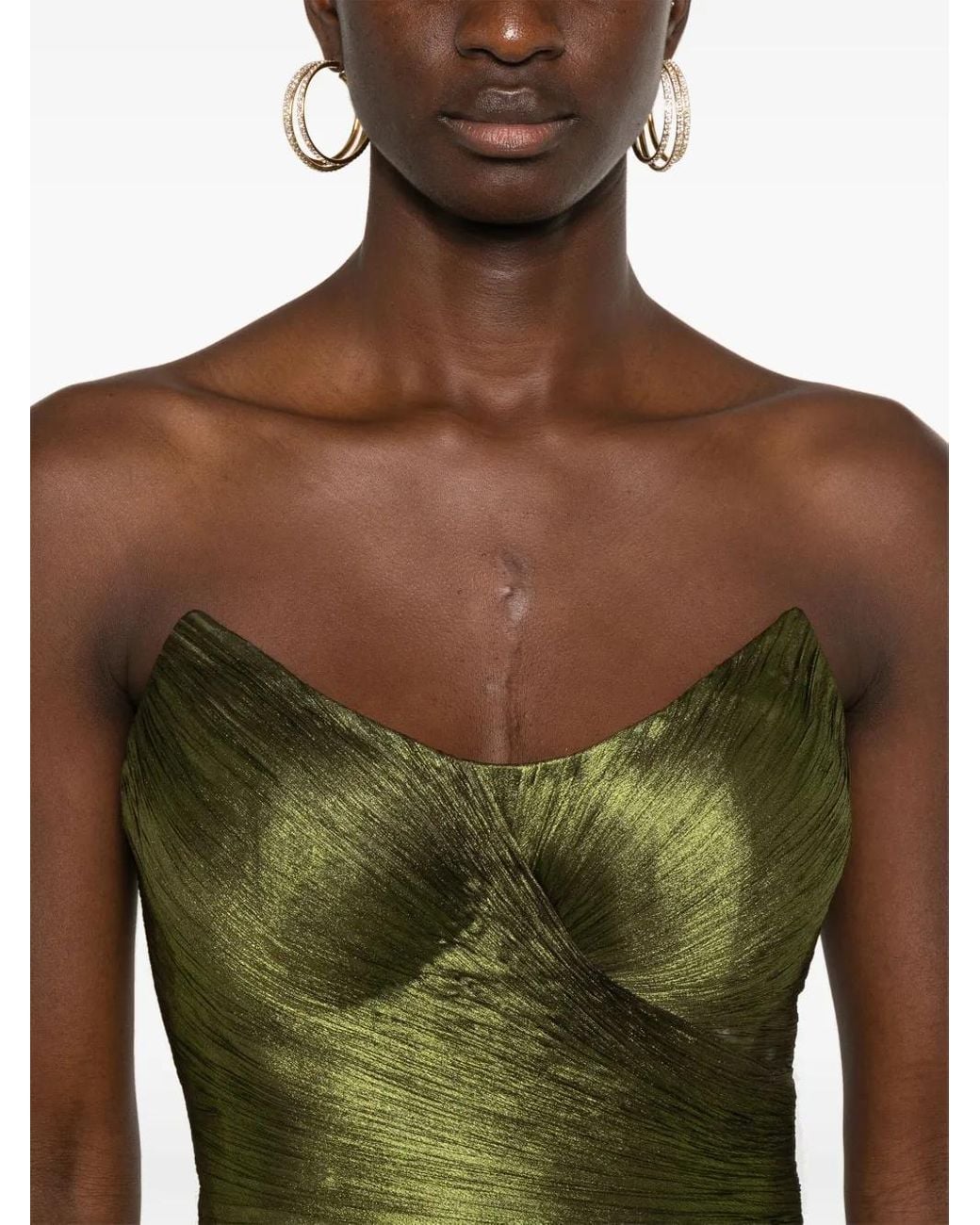IRIS SERBAN Leila Maxi-Jurk in het Green