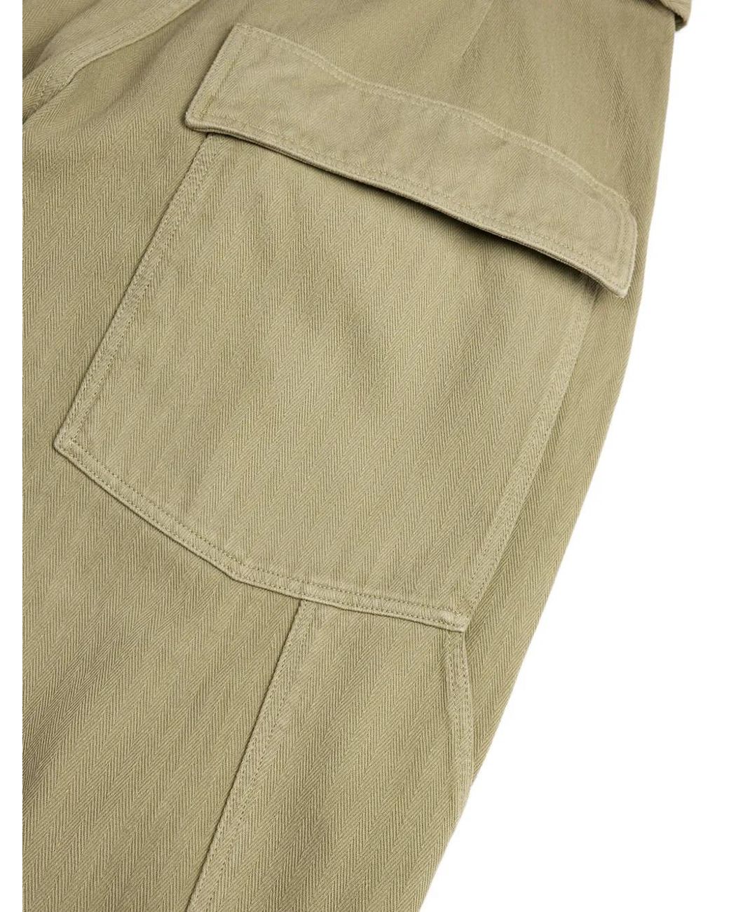 RRL Green Belted Trousers