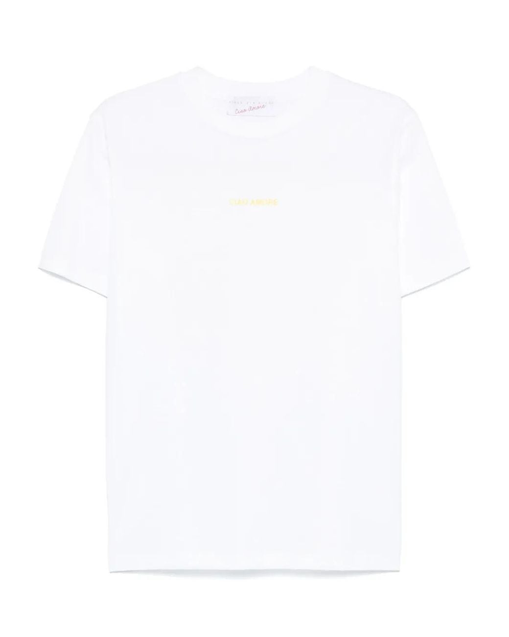 Giada Benincasa White Italian Summer T-Shirt