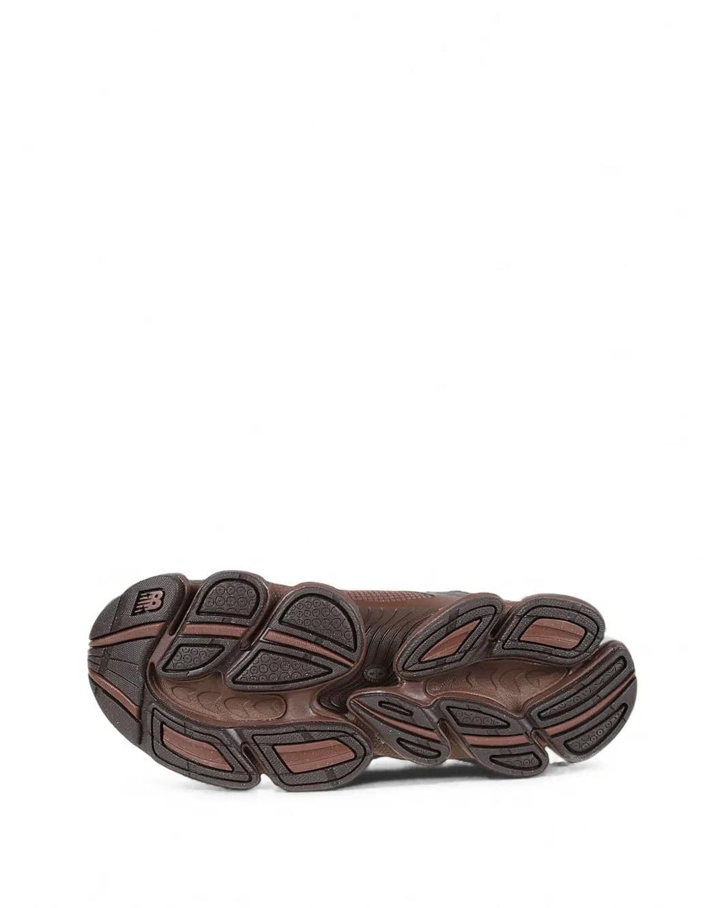 New Balance Brown Abzorb 2000 Logo-Patch Sneakers