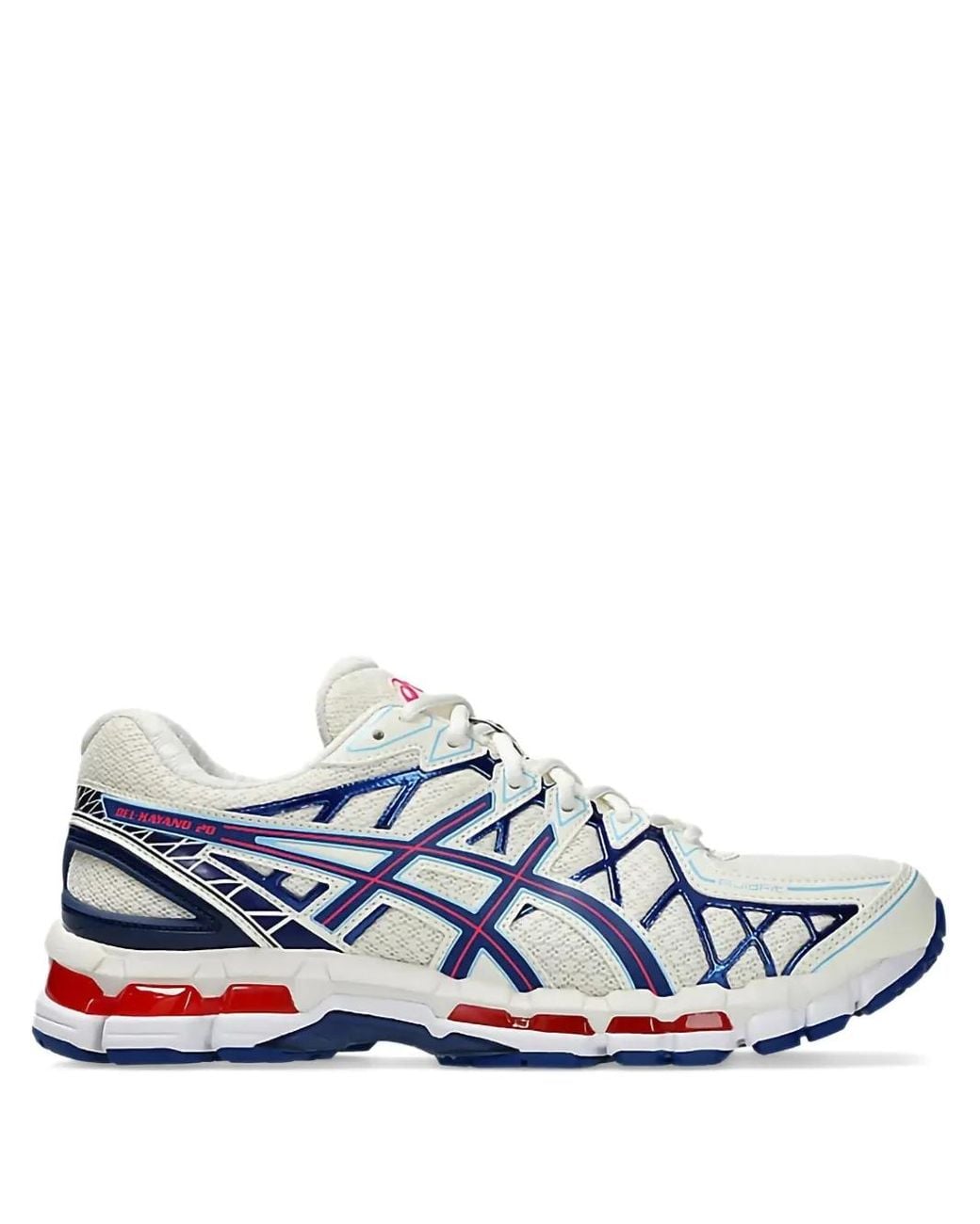 Asics White Gel-Kayano 20 Sneakers