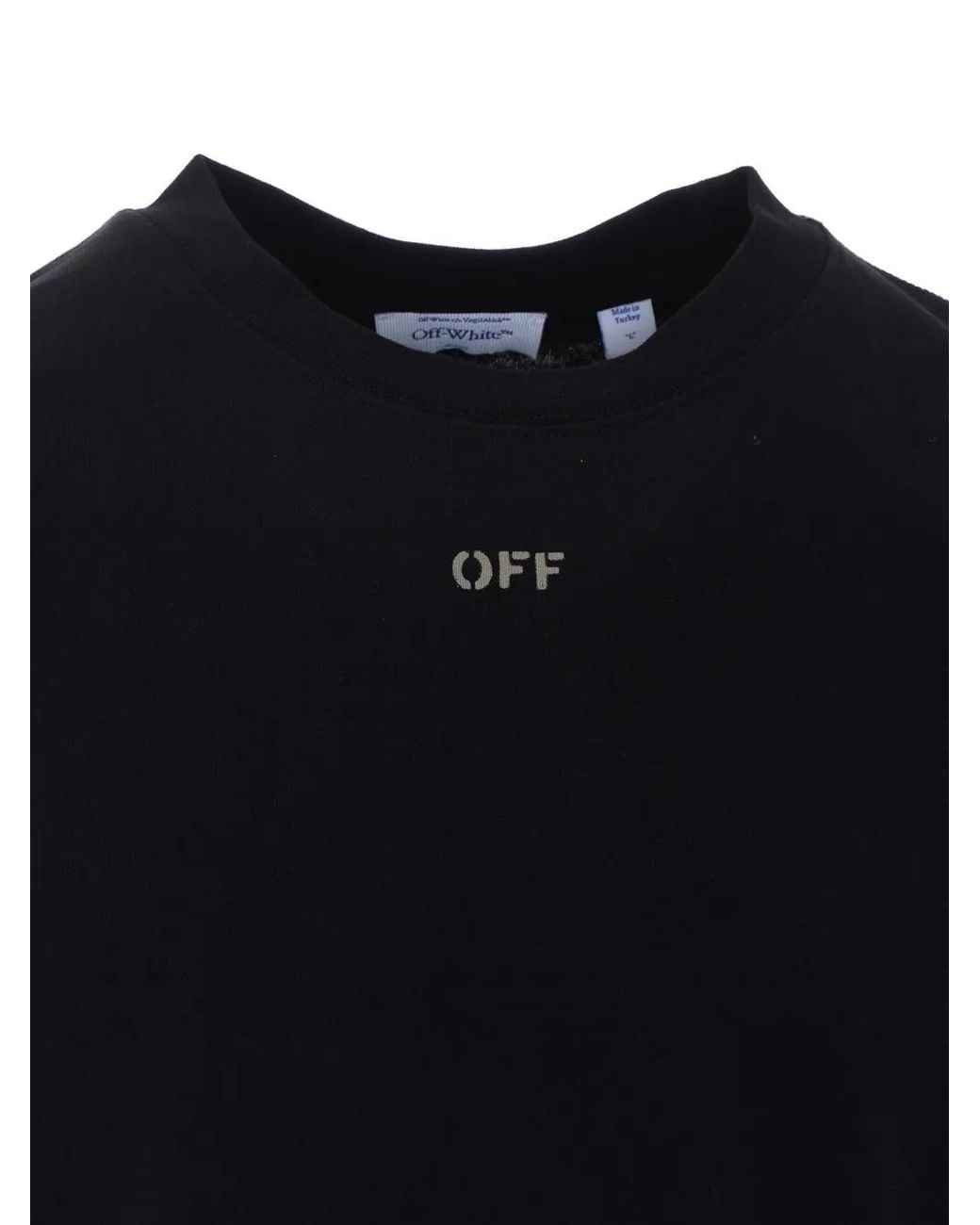 Off-White c/o Virgil Abloh Blue Off T-Shirts And Polos for men