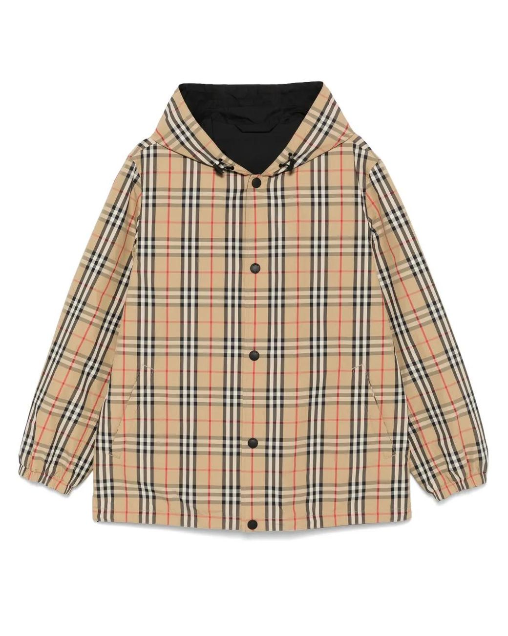 Burberry Natural Veste Réversible À Capuche for men