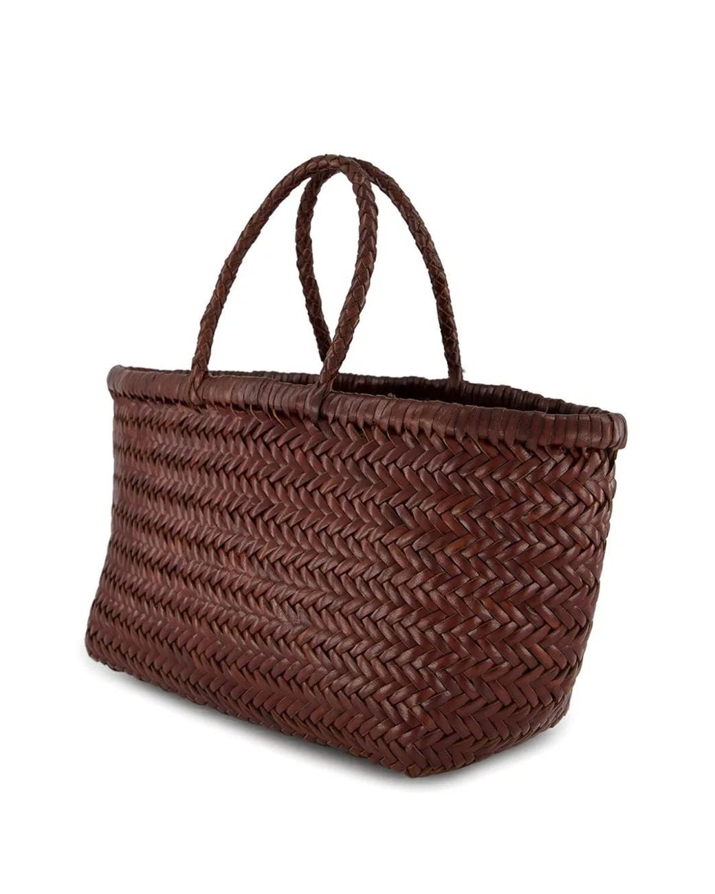 Borsa Tote Triple Jump Piccola di Dragon Diffusion in Brown