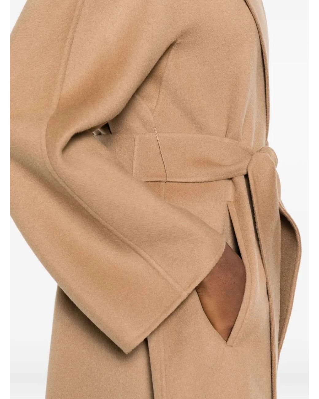 Gabardina Con Cinturón Max Mara de color Natural