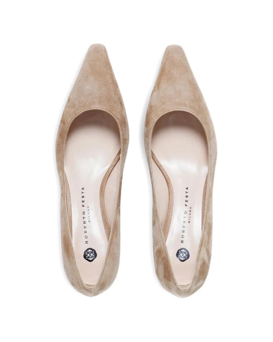 Roberto Festa Natural Pointed-Toe Pumps