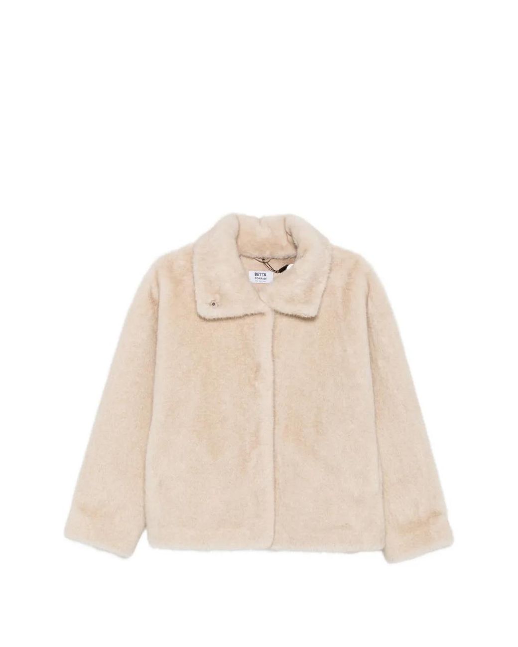 Betta Corradi Natural Faux-Fur Jacket
