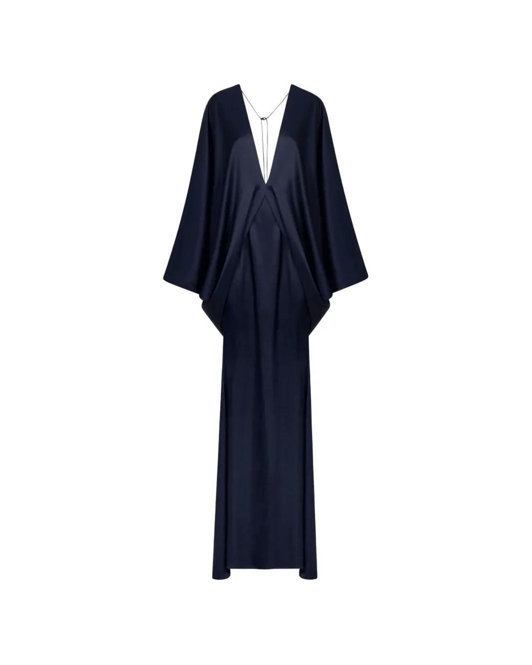 Taller Marmo Blue Butterfly Maxi Gown