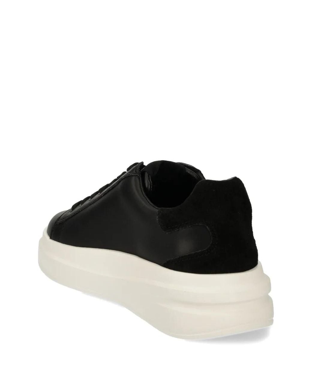Guess Black Logo-Debossed Sneakers