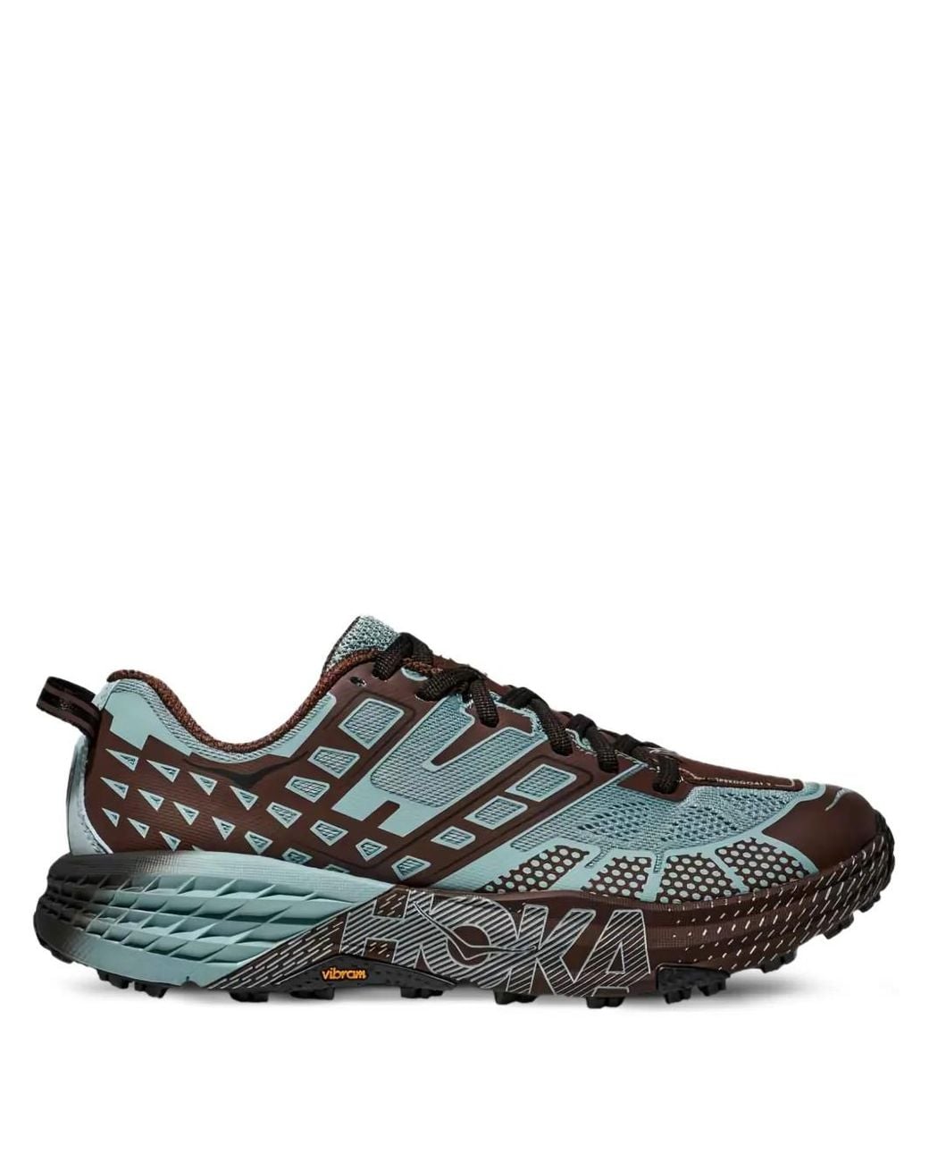 Hoka One One Black Speedgoat 2 Lace-Up Sneakers