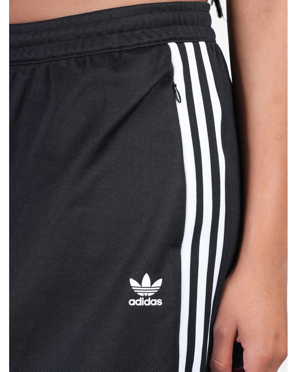 Adidas Blue Cotton-Blend Skirt