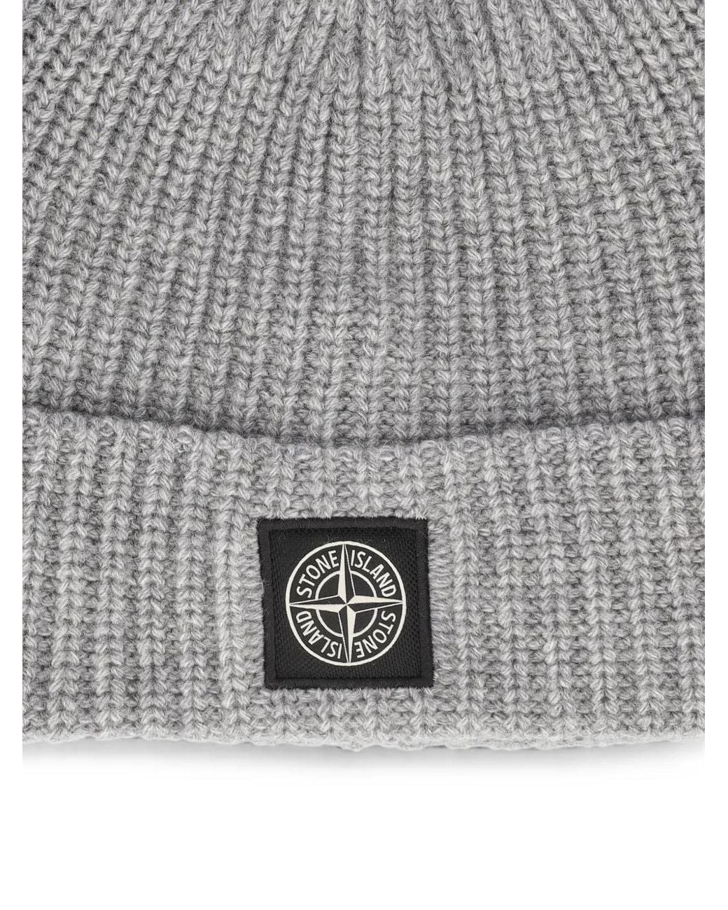 Logo di Stone Island in Gray da Uomo