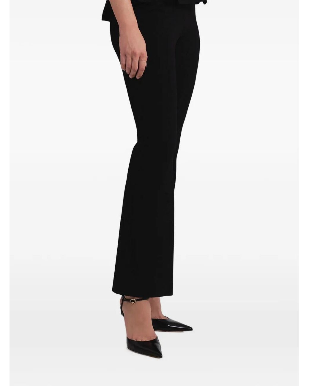 Cara Cara Black Bernadette Flared Trousers
