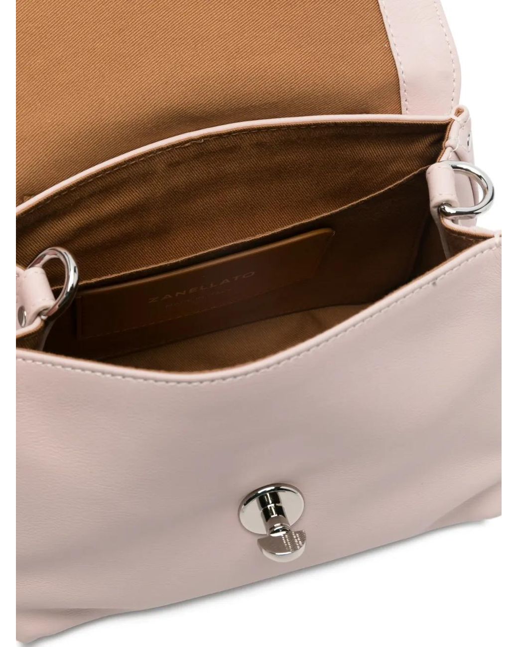 Zanellato Pink Postina Turn-Lock Tote Bag