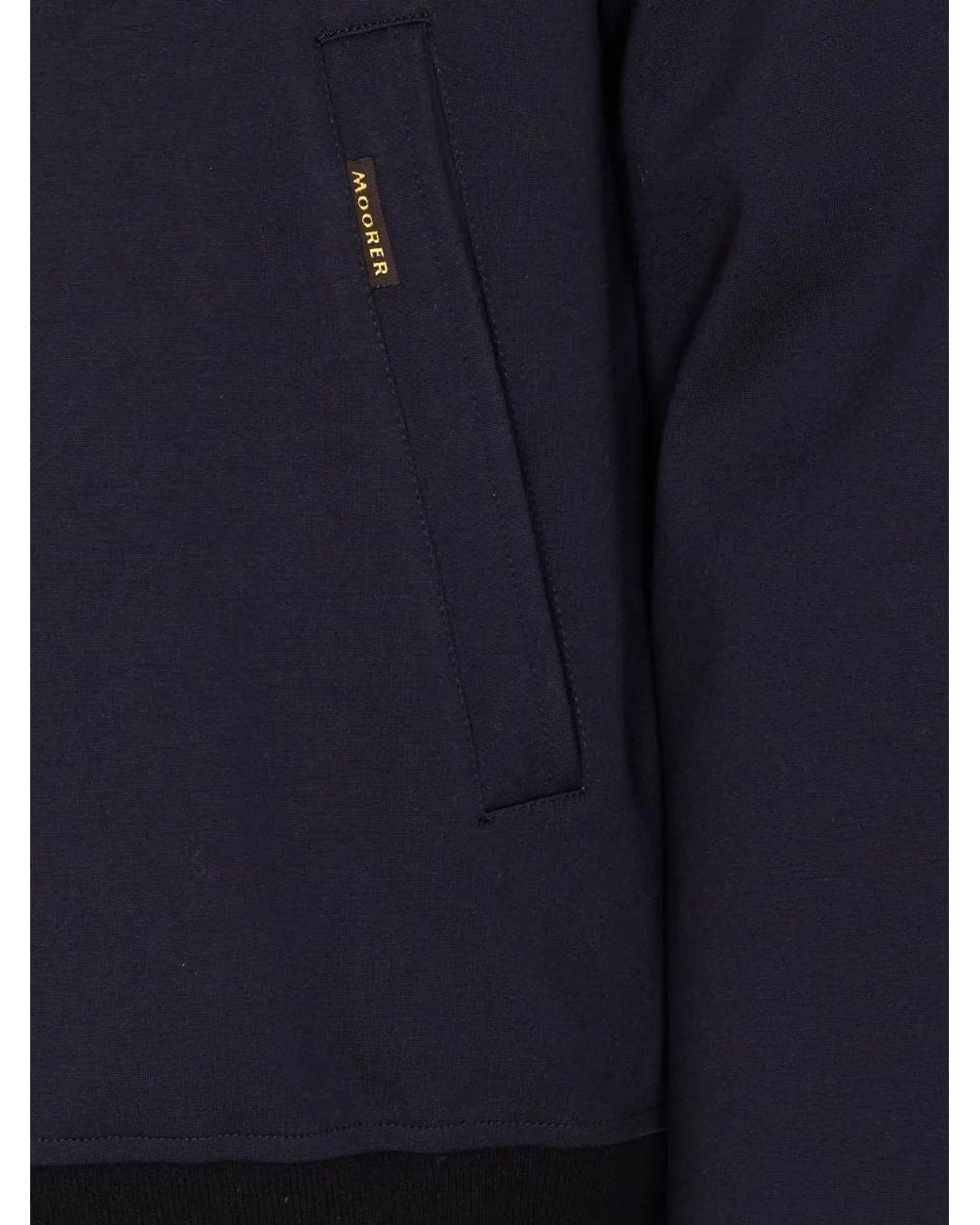 Moorer Blue Callum-Tz Jacket for men