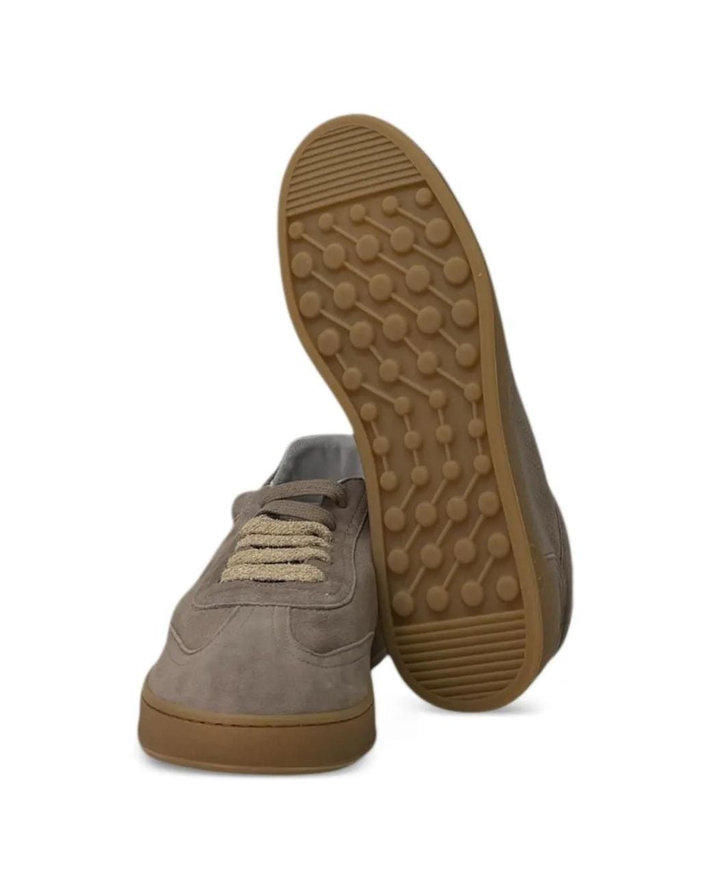 Soldini 80 Brown Akira Perforated Sneakers for men