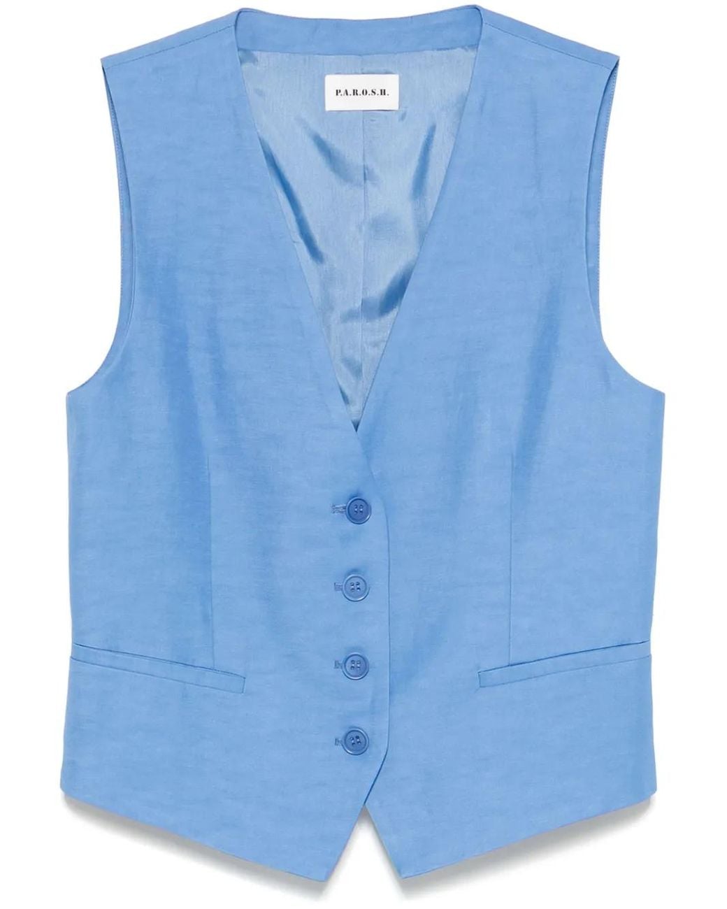 P.A.R.O.S.H. Blue Raisa Gilet