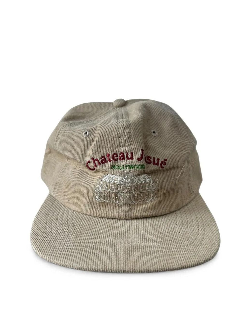 GALLERY DEPT. Gray Casquette Chateau Josué En Velours Côtelé