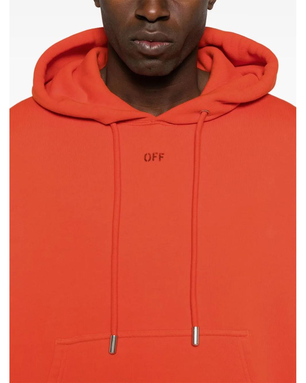 Off-White c/o Virgil Abloh Orange Vibe Arrow Hoodie for men