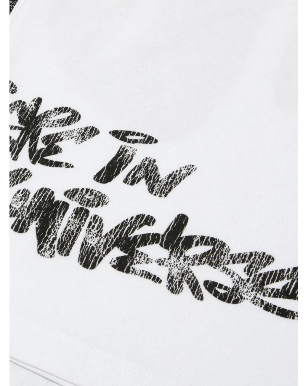 Aape By A Bathing Ape White Moonface-Print T-Shirt for men