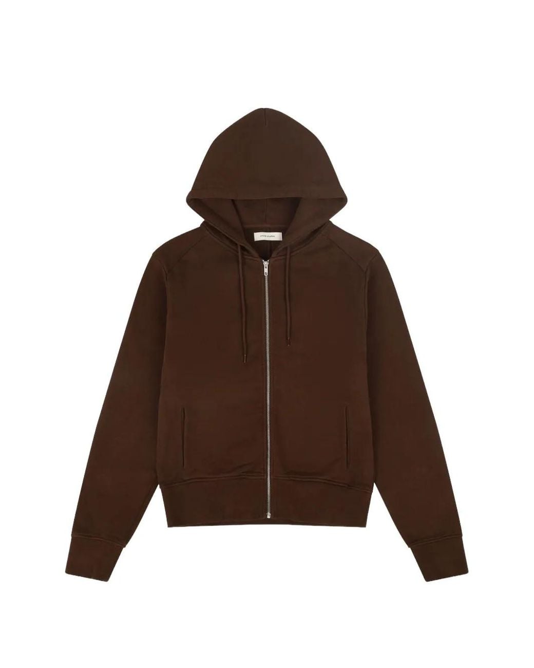 Entire studios Brown Zip-Fastening Hooded Sweatshirt for men