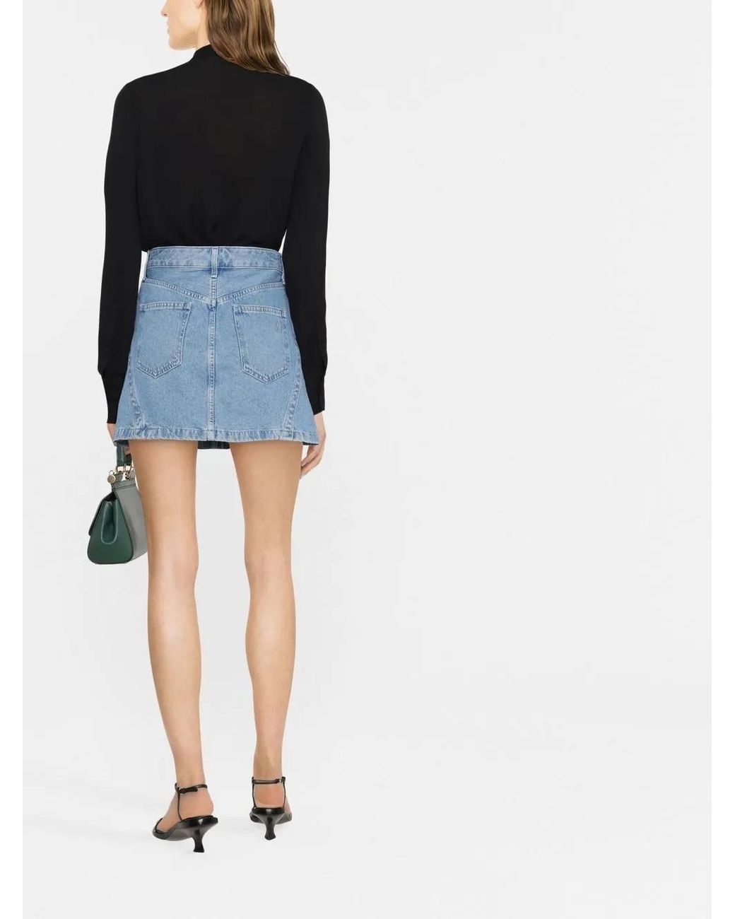 Valentino Garavani Black Silk Georgette Blouse