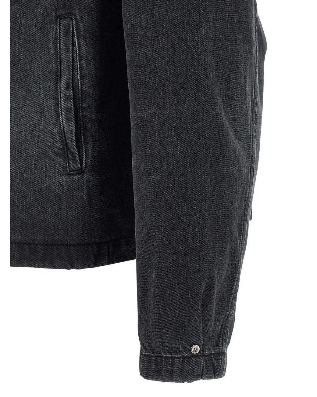 mfpen Blue Union Buttoned Denim Jacket for men