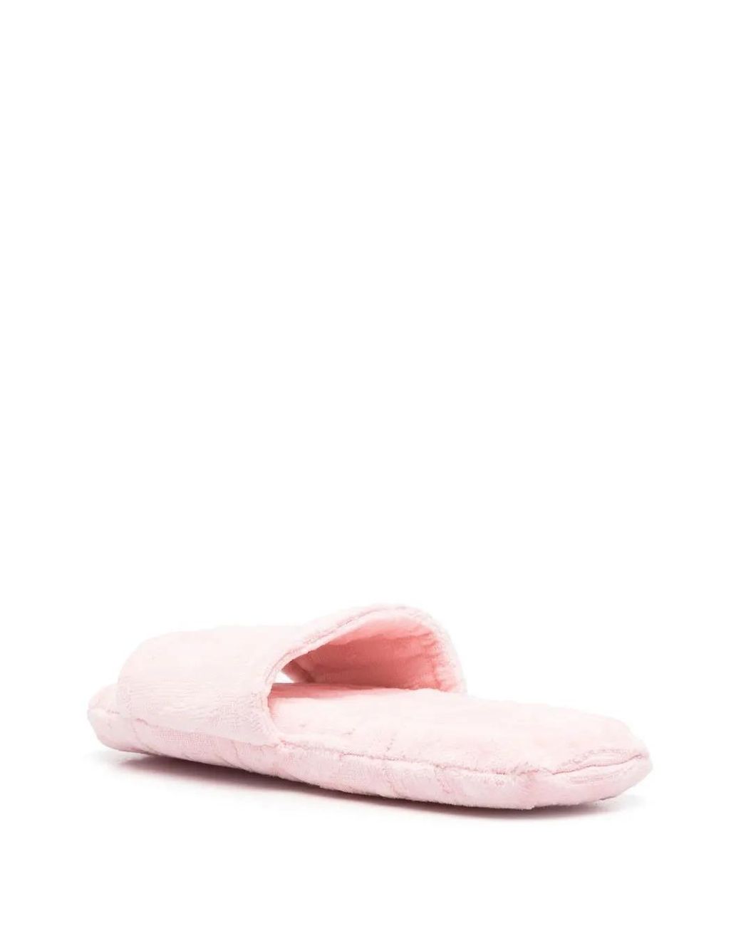 Versace Pink Allover Slippers
