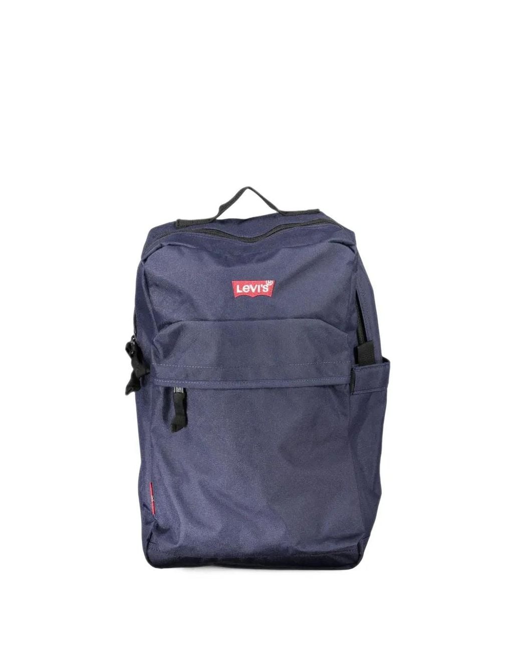 Levi's Blue Logo-Patch Backpack for men
