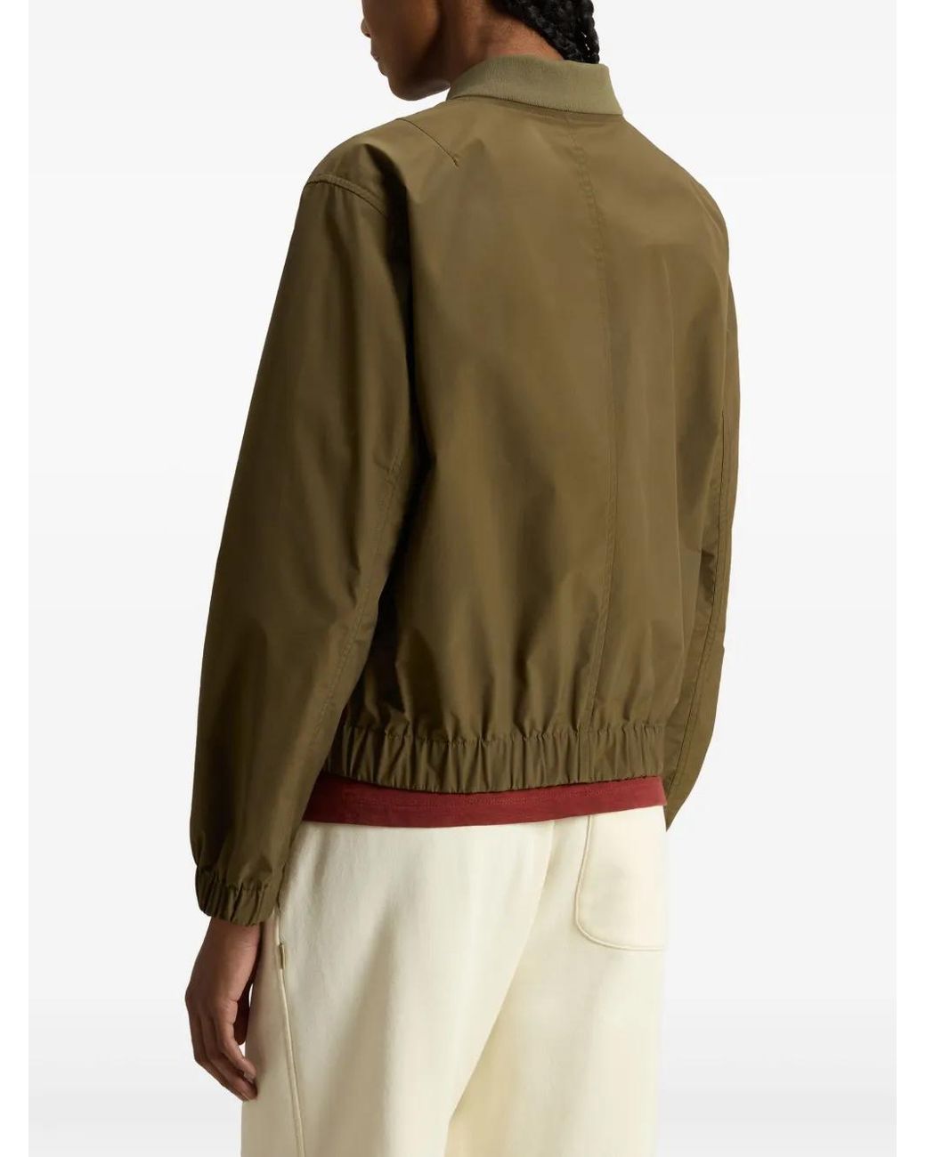 Woolrich Green Summer Bomber Jacket