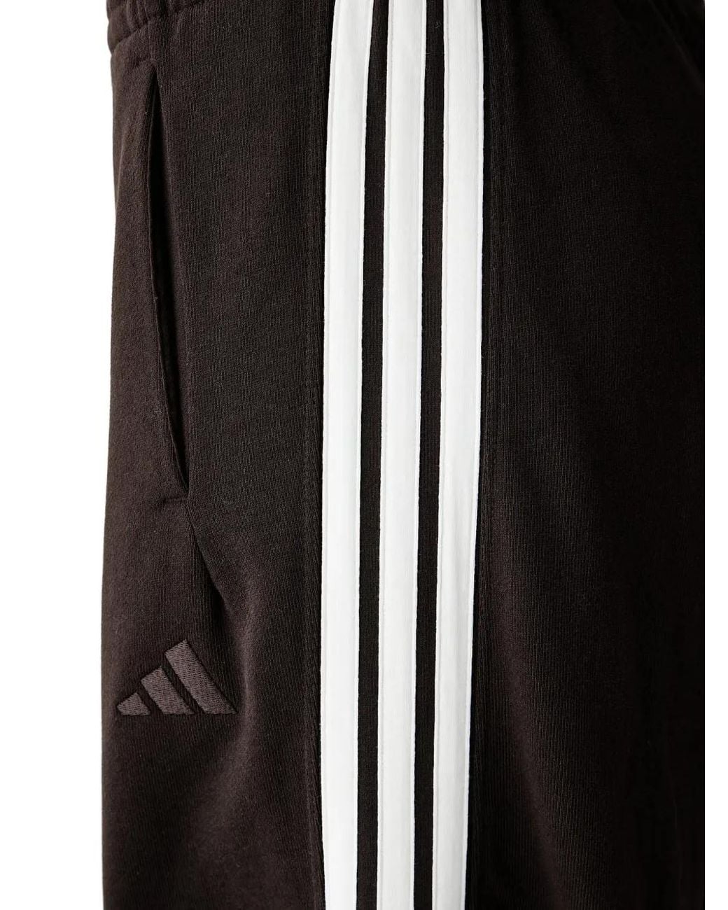 Adidas Black 3-Stripes Track Pants