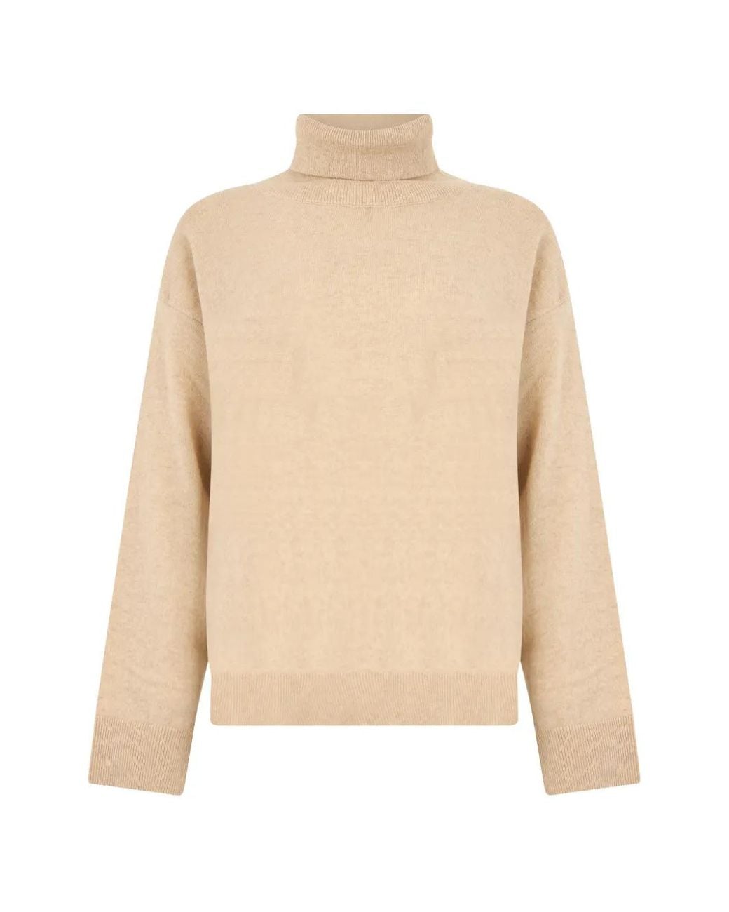 Moorer Natural Roll-Neck Sweater
