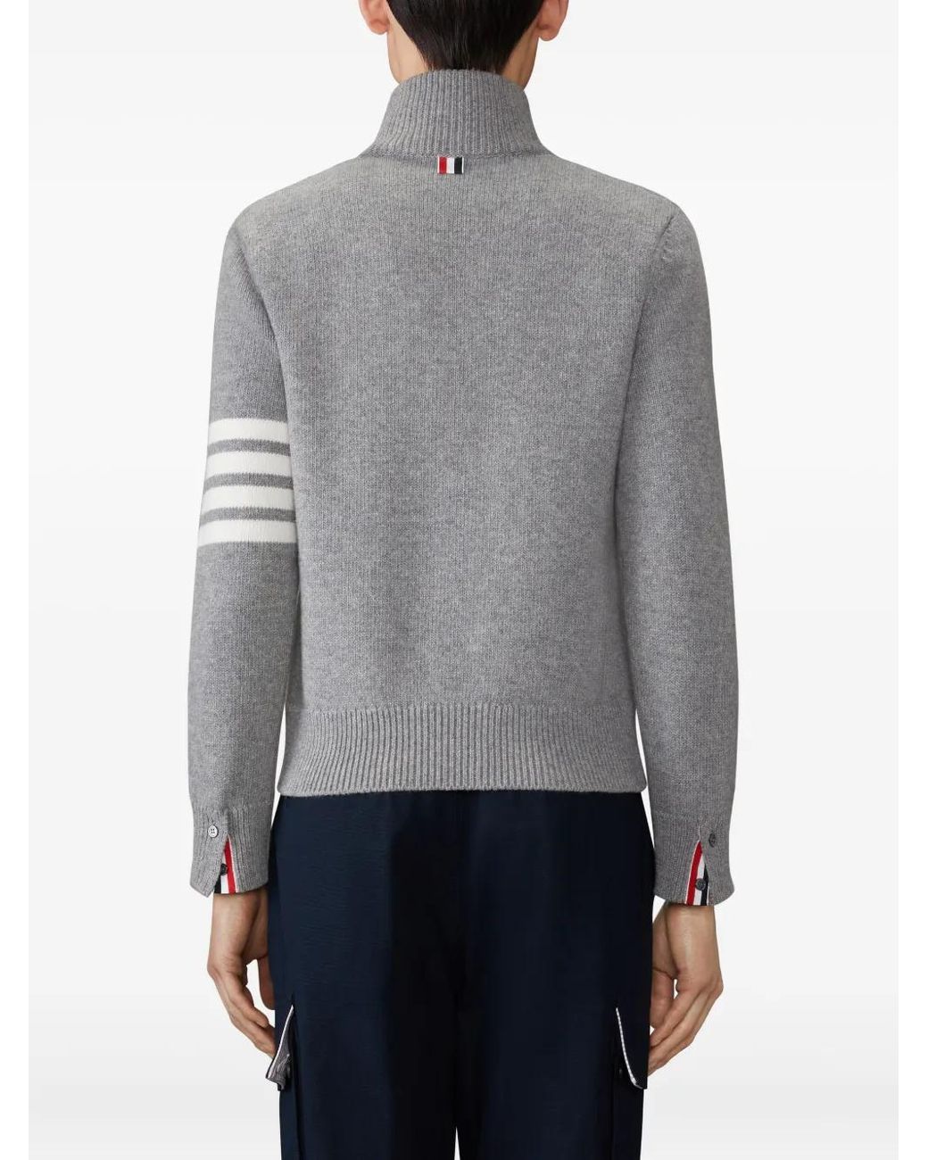 Thom Browne Gray Sweaters for men