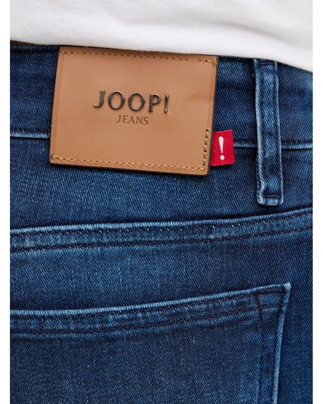 Joop! Blue Mitch Ring-Detail Jeans for men