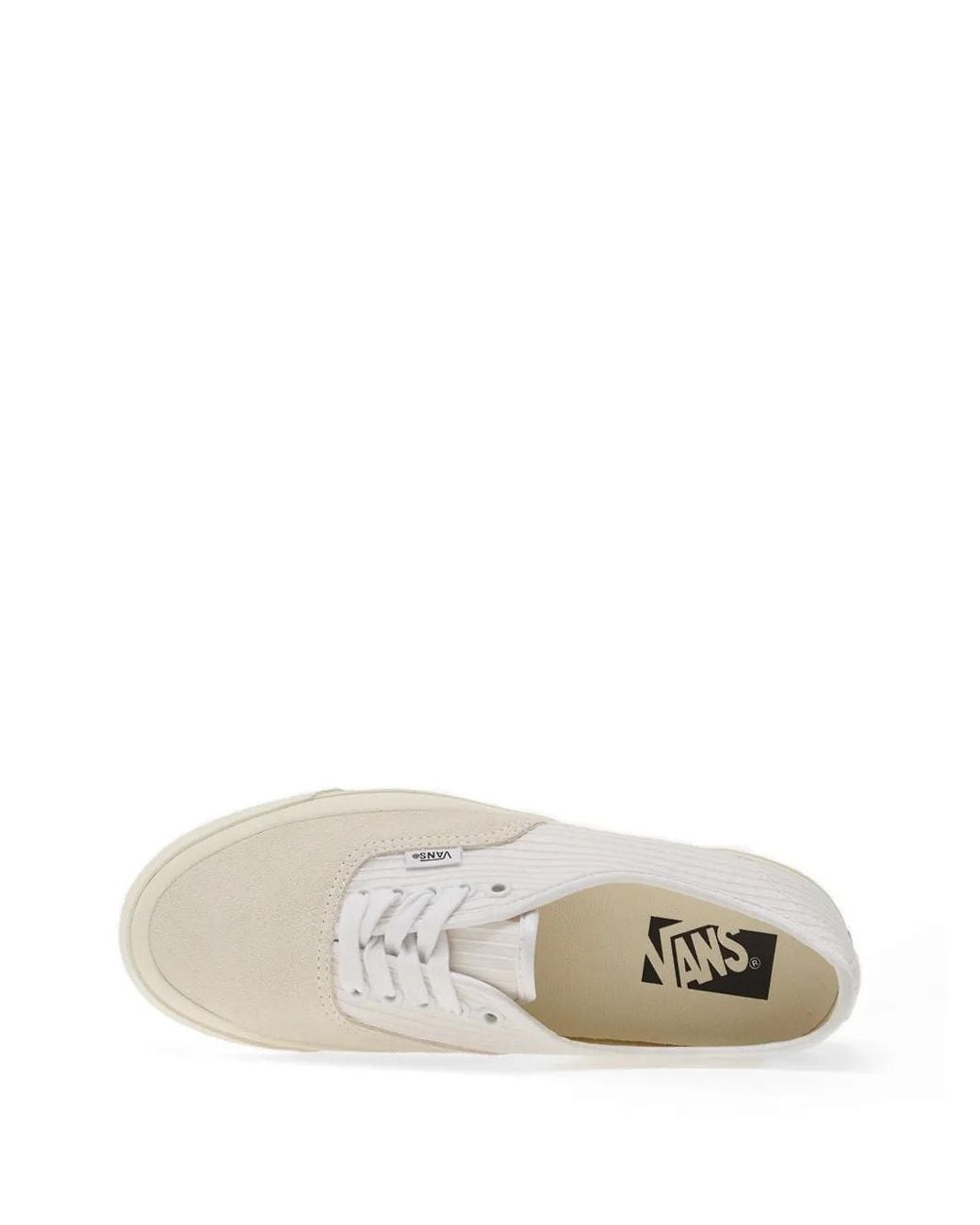 Vans White Baskets Lx Authentic 44 À Empiècements