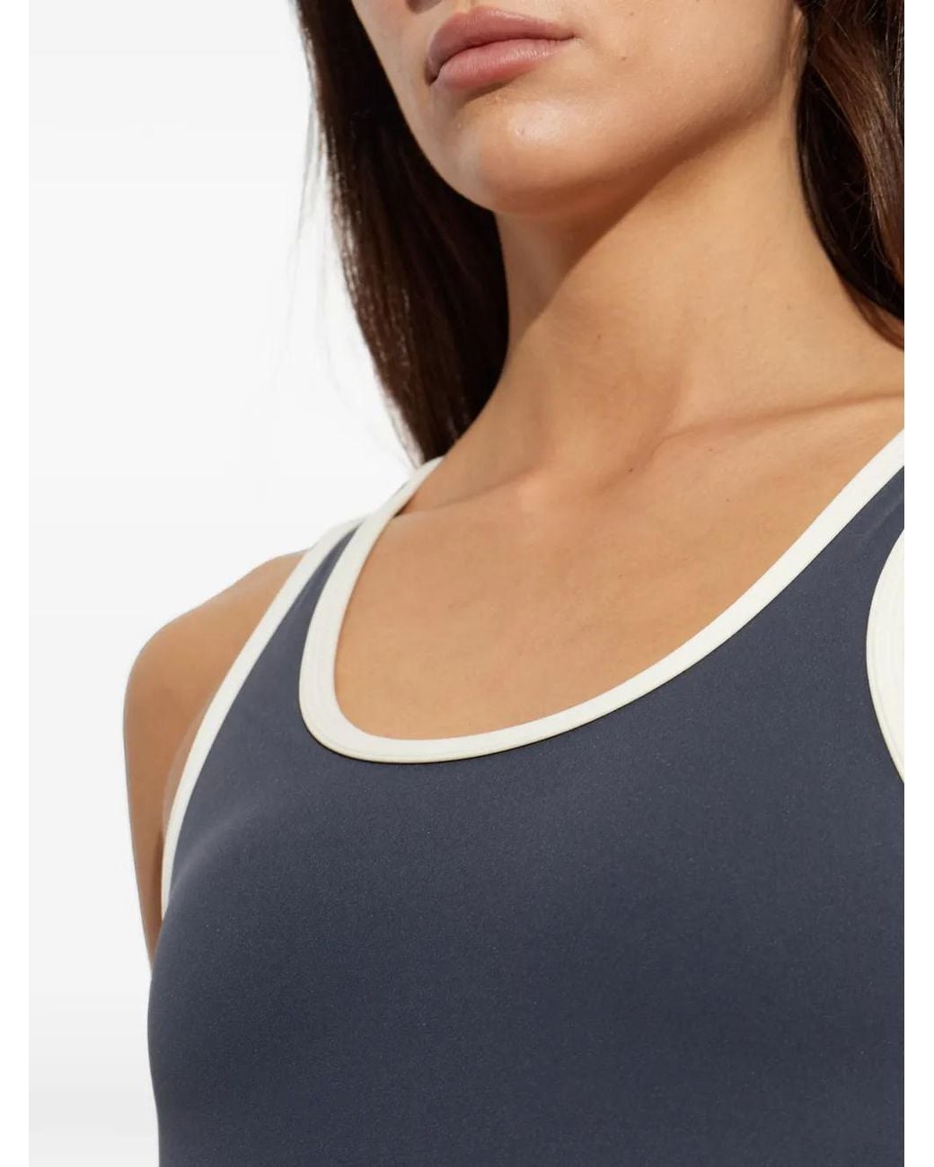 P.E Nation Blue Spectrum Racerback Tank Top