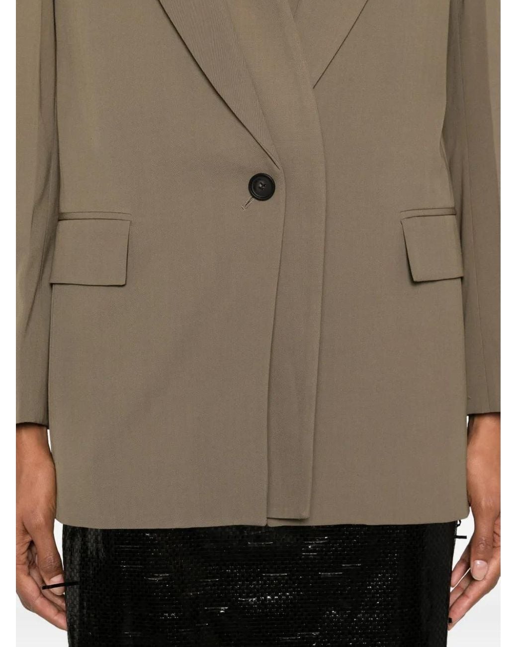 Ferragamo Natural Notched-Lapel Blazer for men
