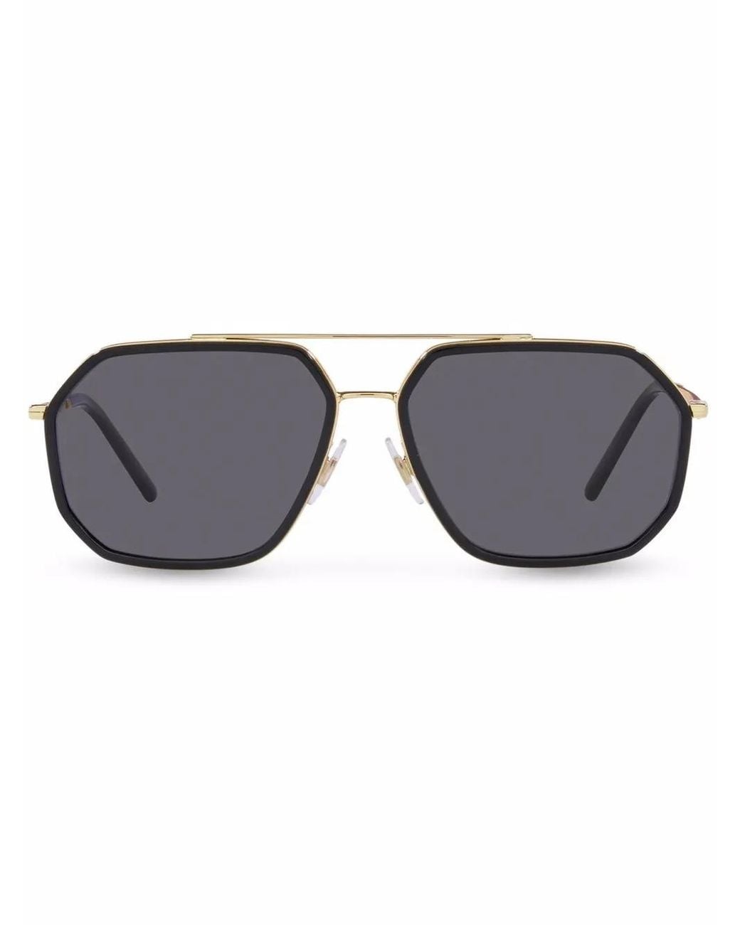 Dolce & Gabbana Gray Gros Grain Sunglasses for men