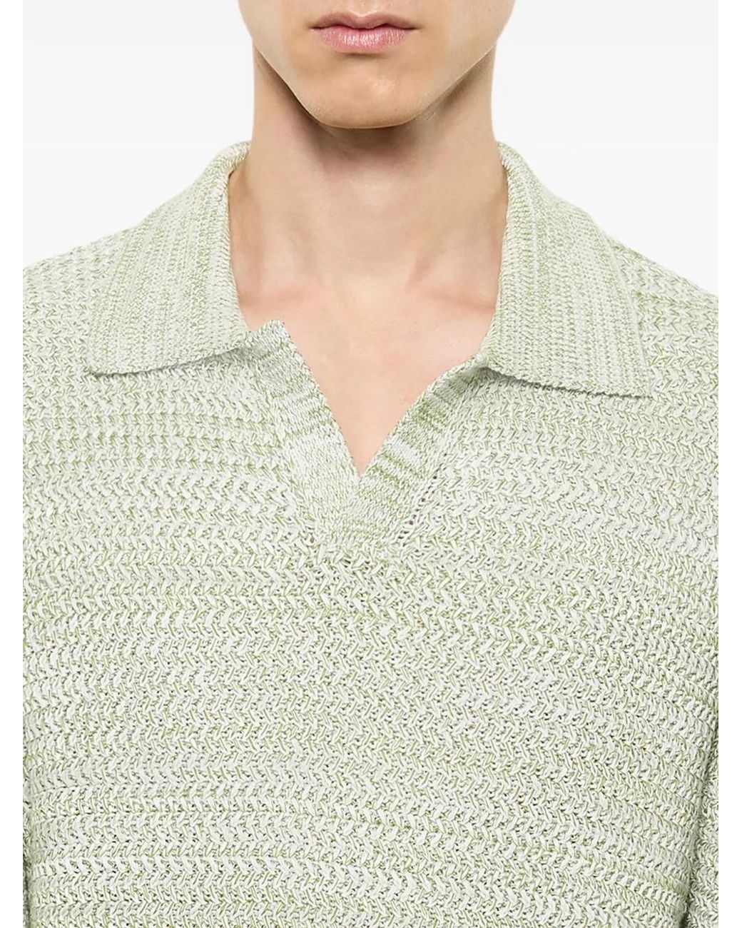 T-Shirt En Maille À Coupe Boxy Laneus pour homme en coloris Green