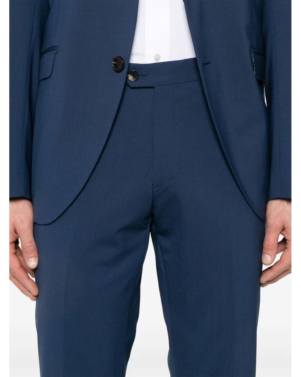 Traje Con Botones Etro de hombre de color Blue