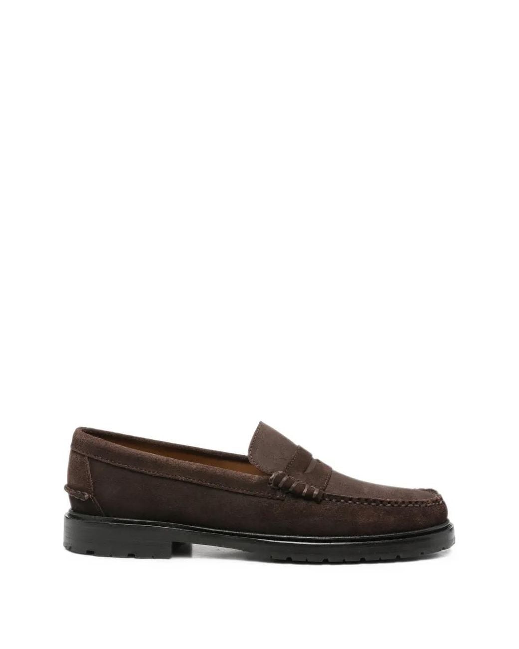 Sebago White Suede Loafers for men