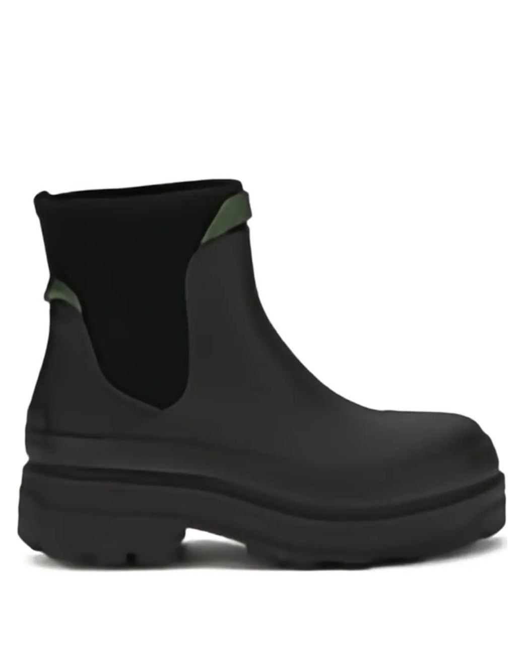 Tretorn Black Blasia Platform Chelsea Boots