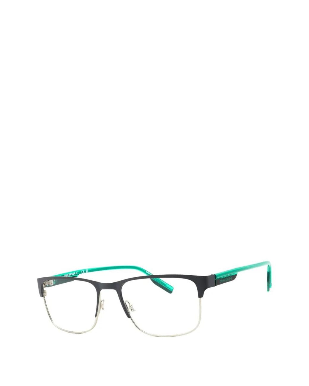 Converse White Lunettes De Vue À Monture Rectangulaire for men