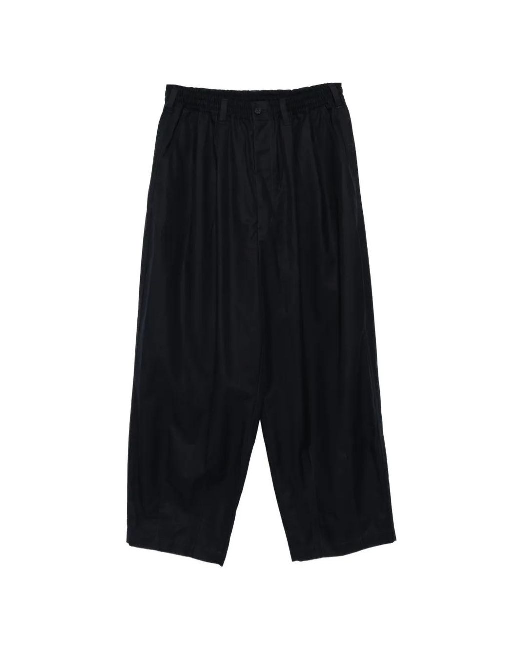 Comme des Garçons Blue Double-Pleat Trousers for men