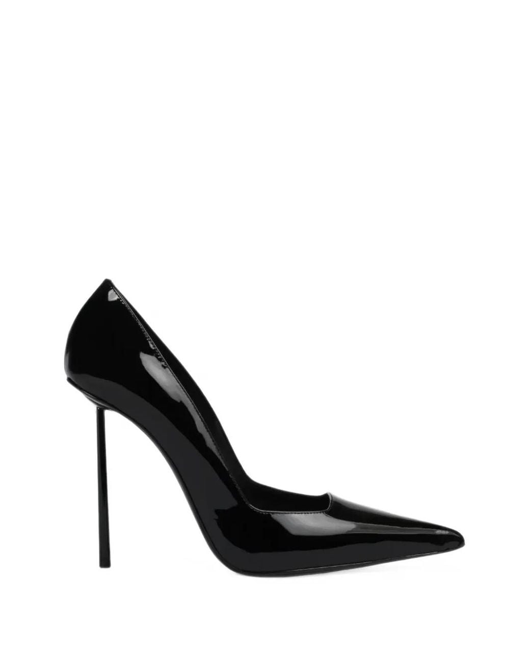 Le Silla Black Amelia Patent-Finish Pointed-Toe Pumps