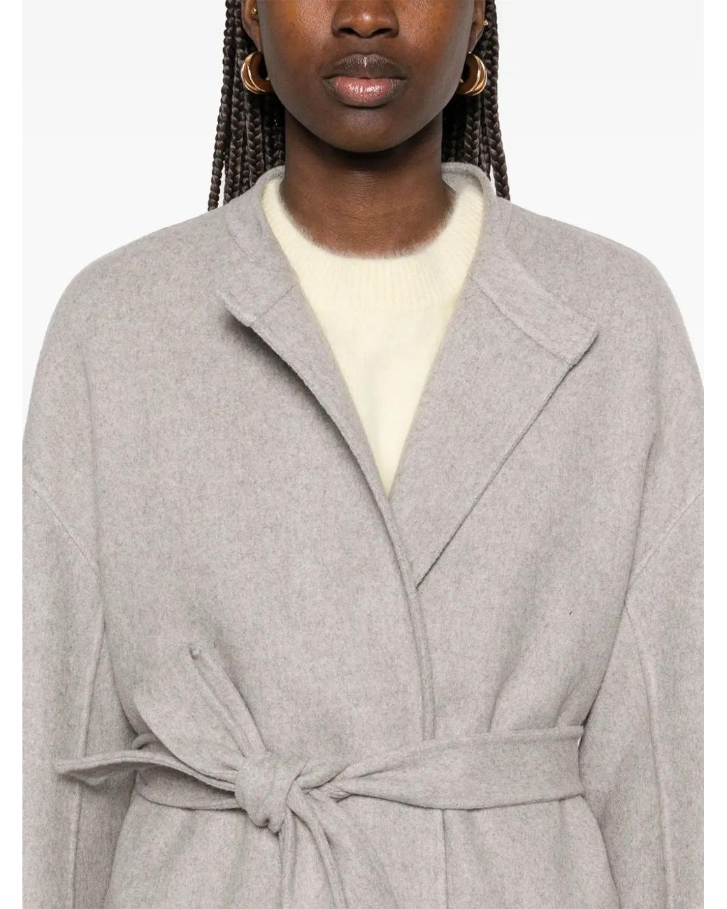 The Row Mantel Jas in het Gray