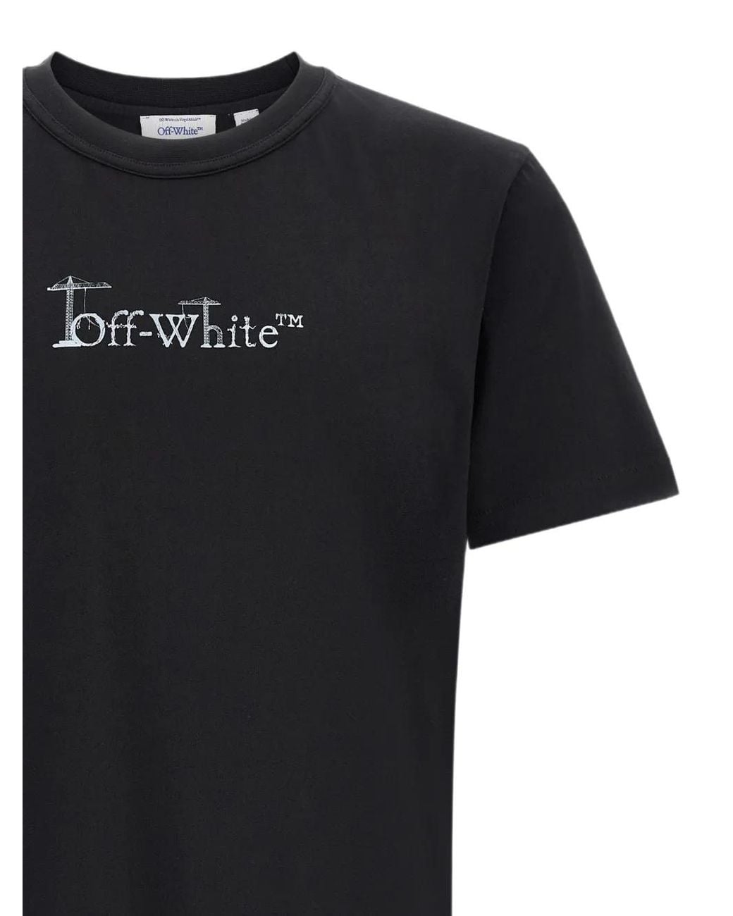 Off-White c/o Virgil Abloh Black T-Shirt City Nature for men
