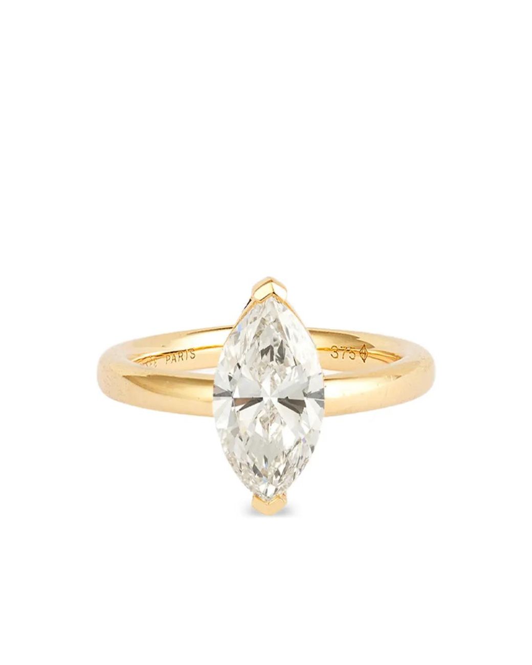 PERSÉE Metallic 9Ct Marquise Diamond Ring